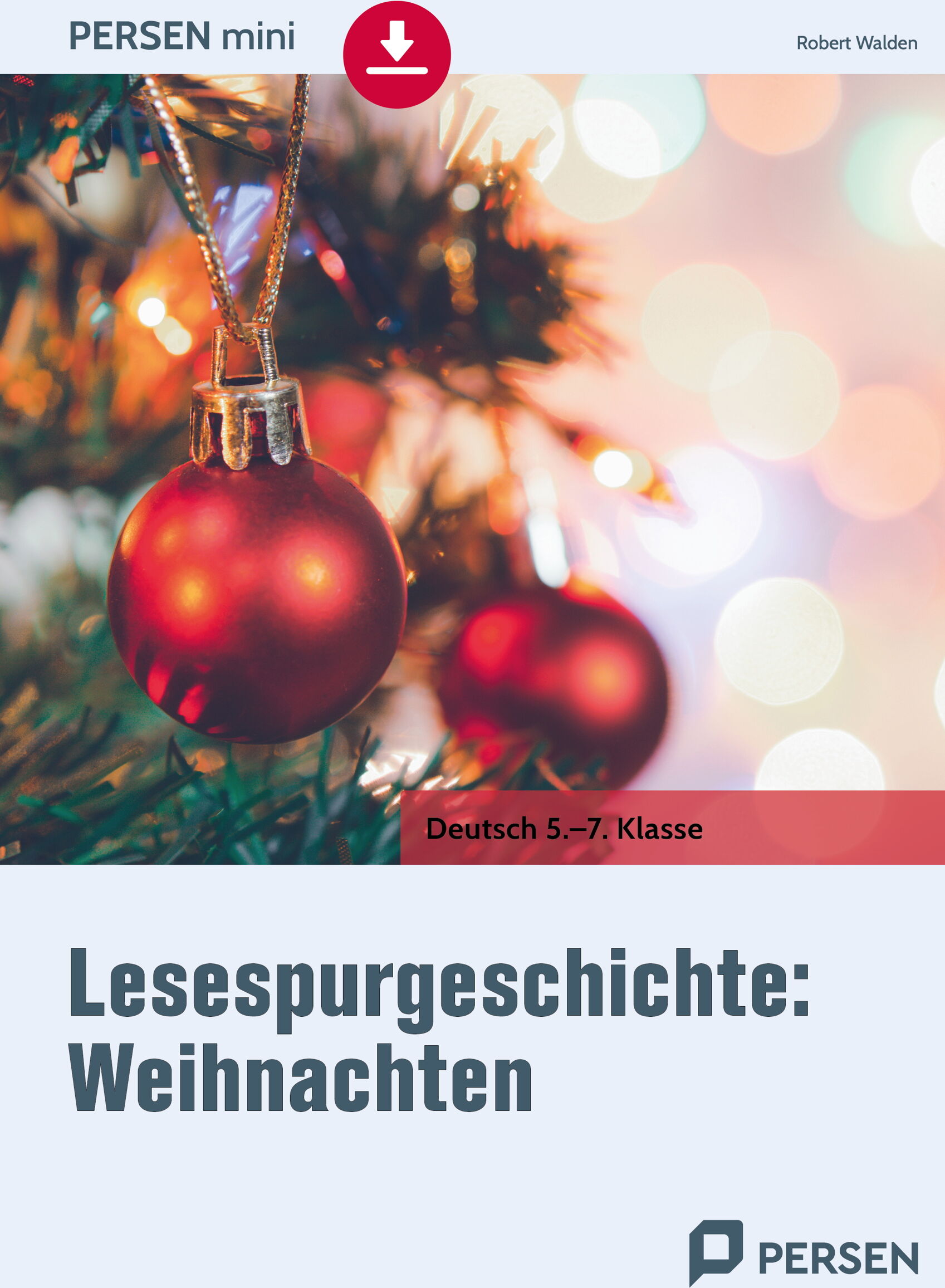 Persen Verlag Lesespurgeschichte: Weihnachten
