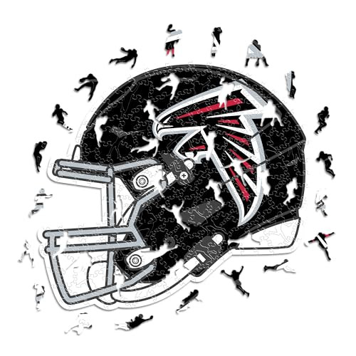 Iconic Puzzles Atlanta Falcons houten puzzel, 150 stuks, S
