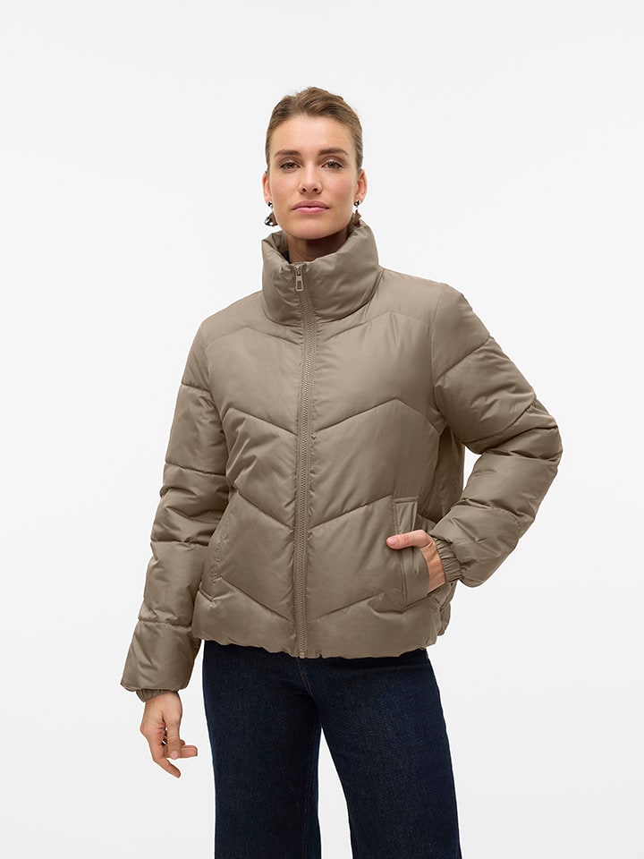 Vero Moda Steppjacke in Beige - L
