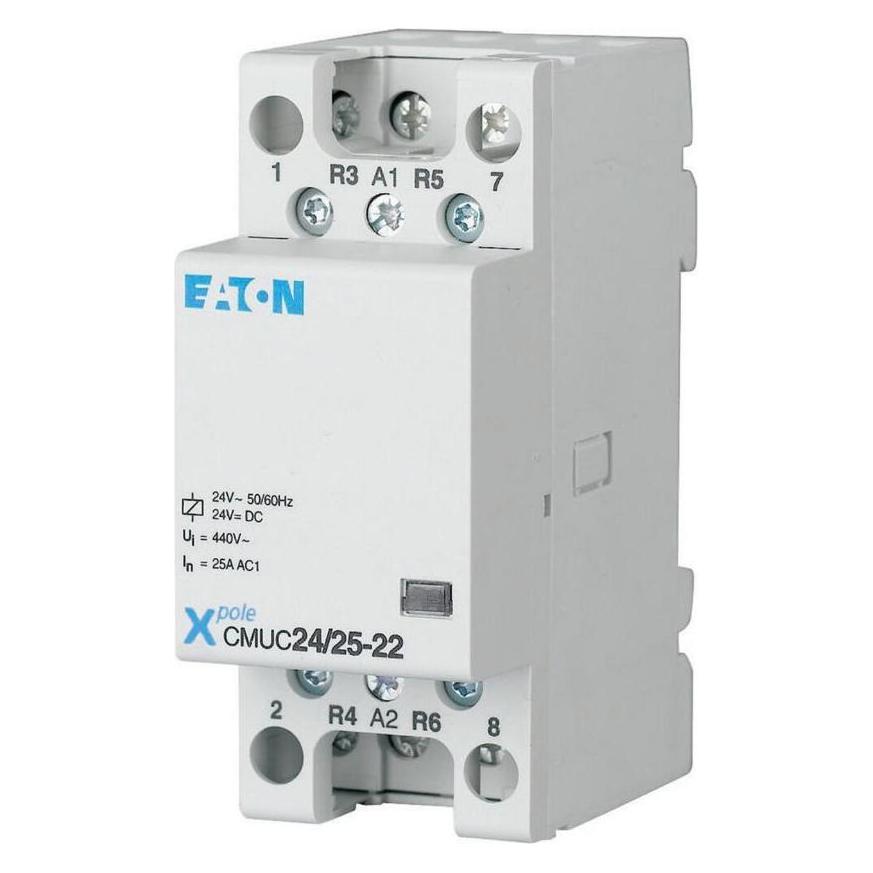 Eaton Installationsschütz, 24VAC/DC, 4Ö, 25A 137404 (137404)