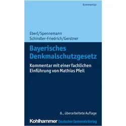 Bayerisches Denkmalschutzgesetz, Fachbücher von Franz Dirnberger, Jürgen Busse, Jörg Spennemann, Jörg Schindler-Friedrich, Fabian Gerstner