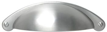 "Utopia Alley Elgin Bin Pull Handle - Brushed Nickel - Metal Drawer Pull Handle, 2.5"" Center to Center"