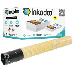 Inkadoo, Toner, Kompatibel zu Olivetti B085x Tonerkartusche (Y)