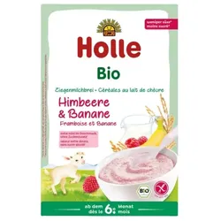 Holle Milchbrei Himbeere und Banane aus Ziegenmilch bio