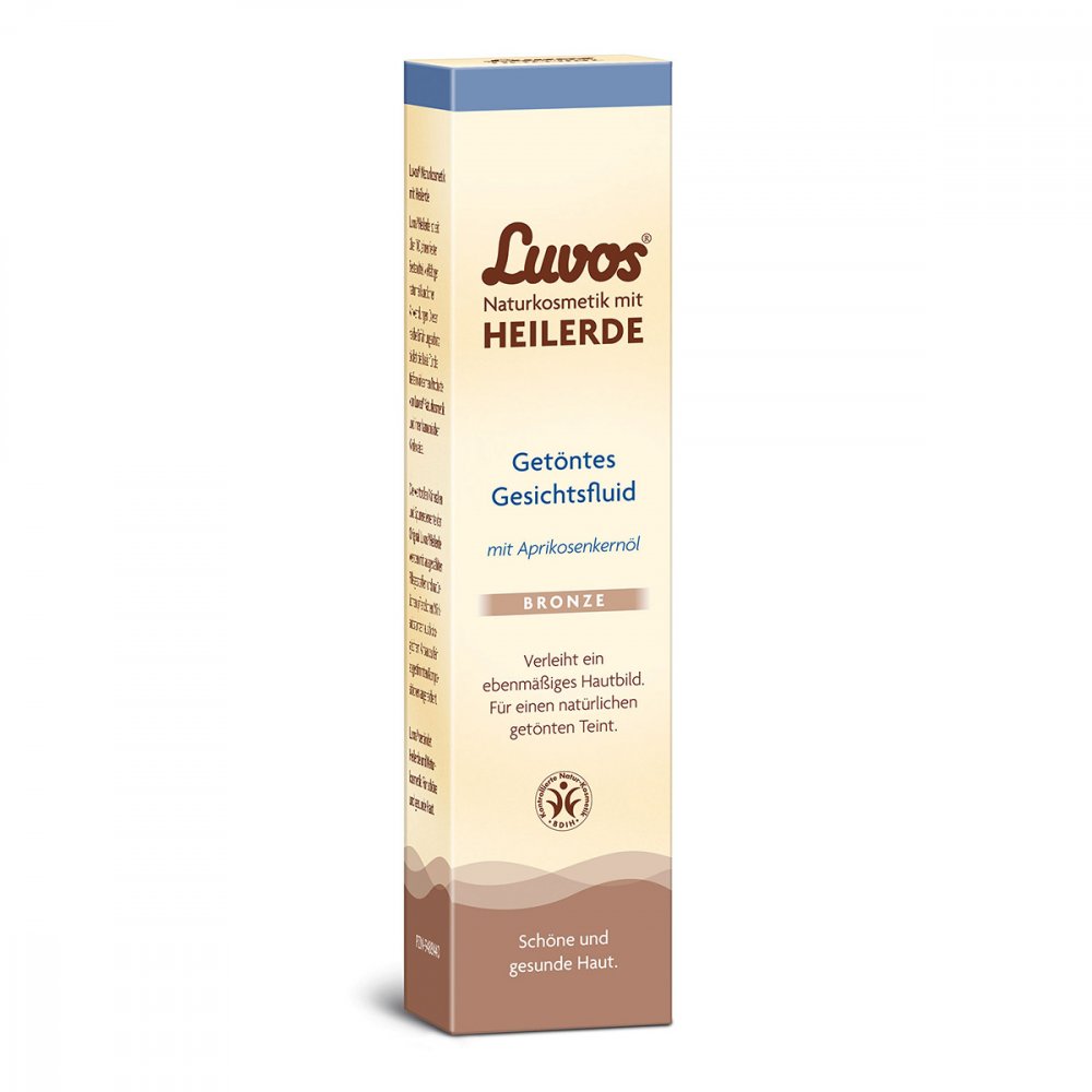 Heilerde-Gesellschaft Luvos Just GmbH & Co. KG Luvos Naturkosmetik getöntes Gesichtsfluid bronze 09488457