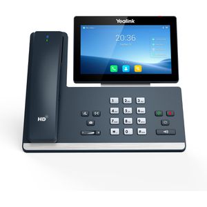 Yealink Telefon SIP-T58W Pro, schwarz, schnurlos, mit Touchscreen, WLAN, Bluetooth