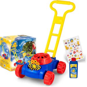 PUSTEFIX 420869760 Bubble-Mover Rasenmäher, Batteriebetrieb, inkl 250ml Flüssigkeit