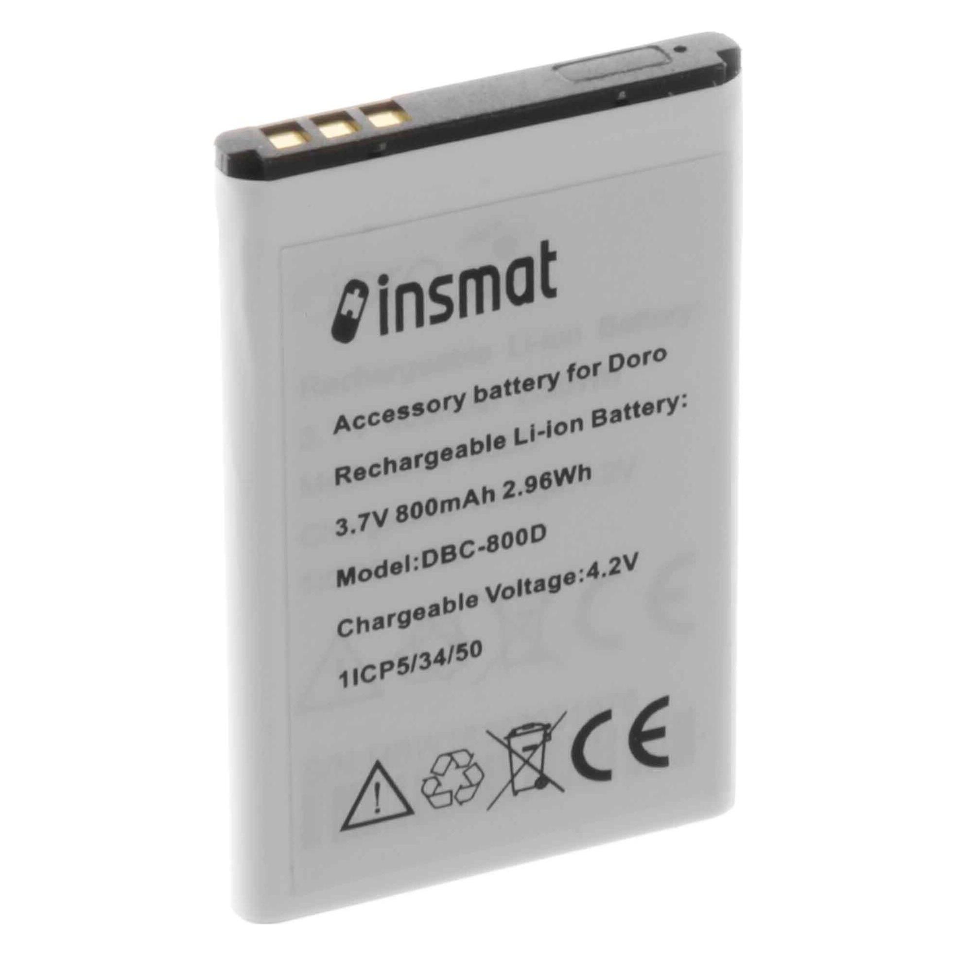 Insmat Doro DBC-800D -matkapuhelinakku (106-9530)