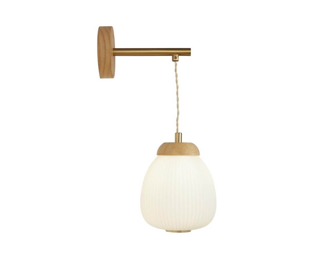 Searchlight Ella Wandlamp - Goud/Messing