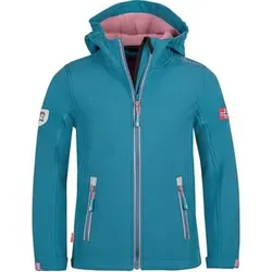 TROLLKIDS Girls Trollfjord Jacket, Größe 110 in Blau Blau