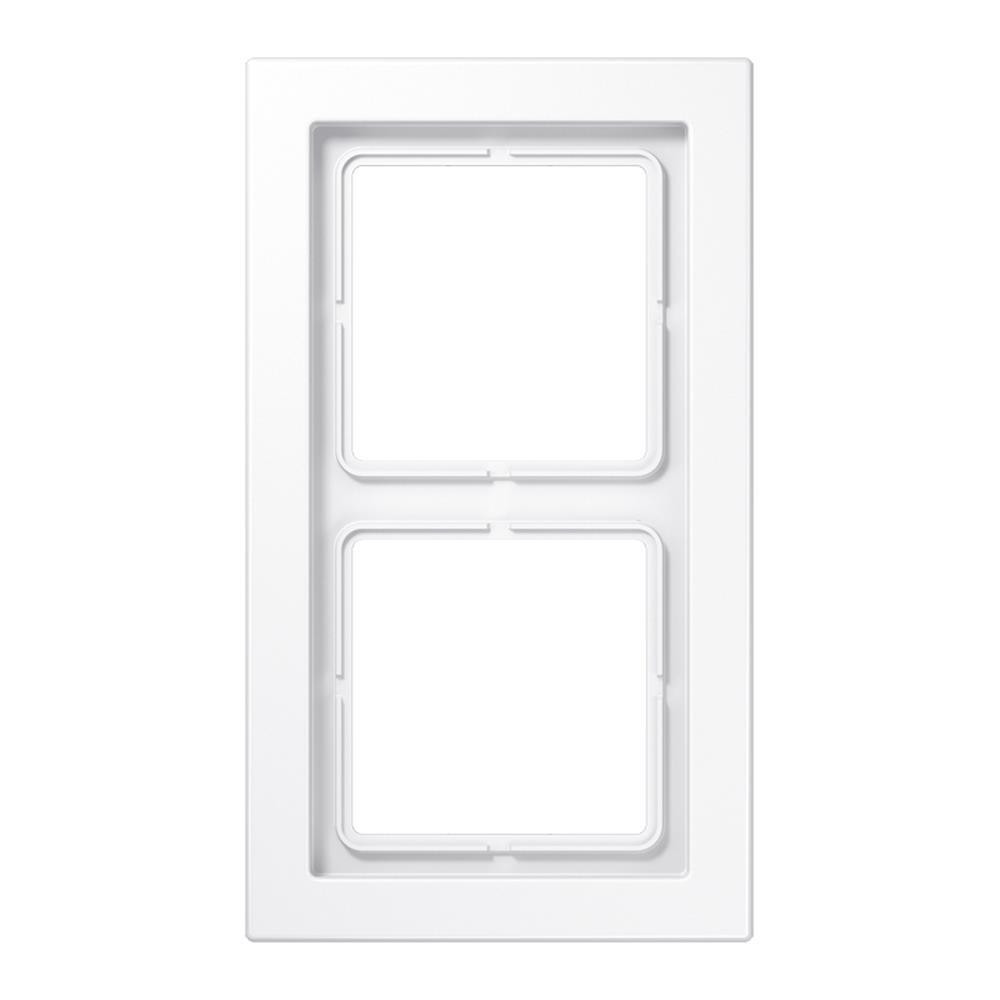 Jung LS-design frame, 2-voudig, model LSD 982, wit