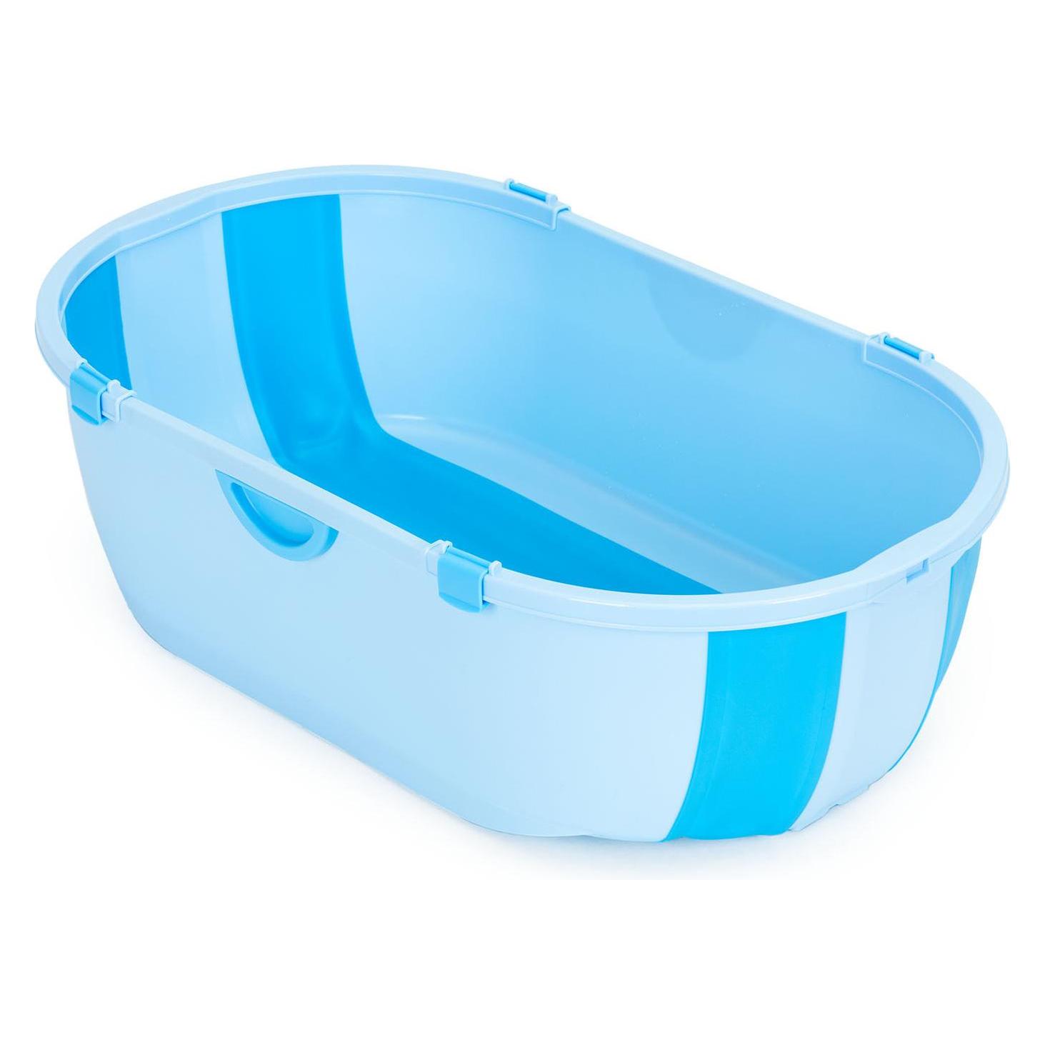 EcoToys Klappbare Badewanne, blau (HA-B46 BLUE)
