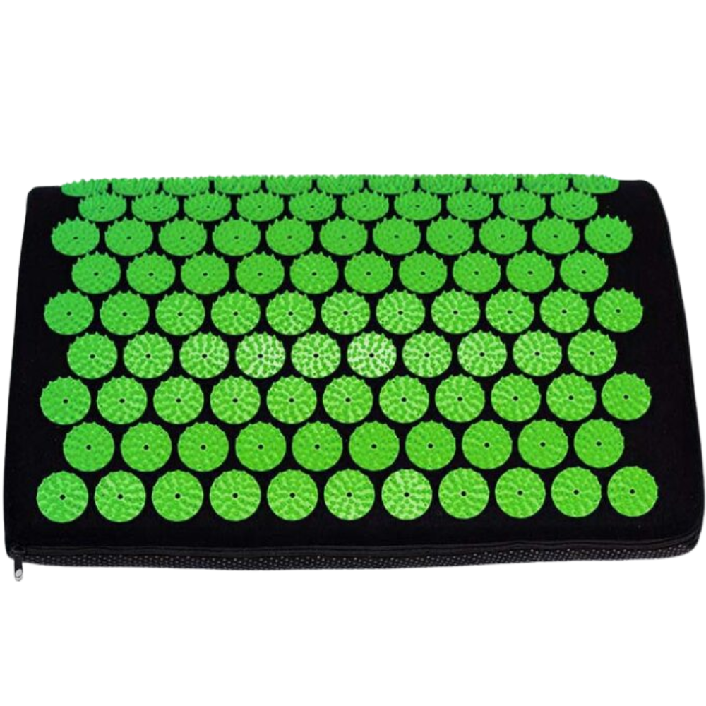 Akumata Masajeador ergonómico de acupresión para reposapiés 1&nbsp;un. Black Green
