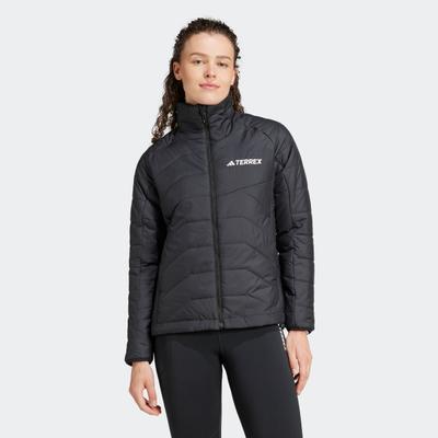 Steppjacke ADIDAS TERREX "MULTI SYNTHETIC", Damen, Gr. XL, schwarz, Obermaterial: 100% Polyester, Jacken Steppjacke