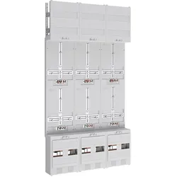 ABN, Verteilerschrank Zubehör, Zählerplatz 3Pkt 6Z Z39160 m.Klemmstein 5p 750x1350mm