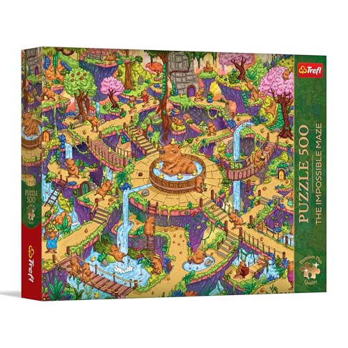 Trefl Puzzel 500 Stukjes Grappige Capibara Premium Plus