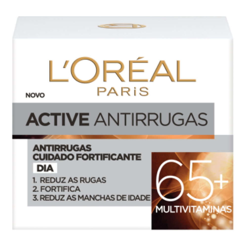 L'Oréal Paris Active Anti-Wrinkle Fortifying Care Day Cream 65+ Multivitamin 50mL