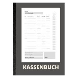 Umbreit Kassenbuch A5- Einfaches Einnahmen und Ausgaben Buch für Selbständige, Kleinunte (69183170)
