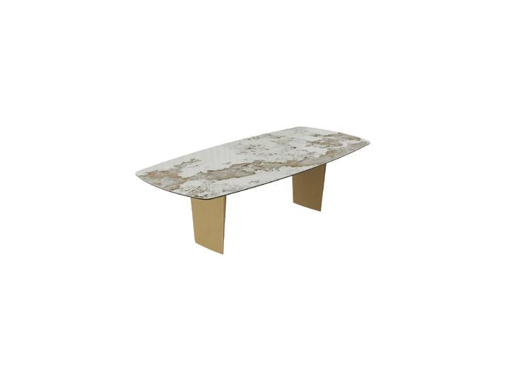 Designer Esstisch „Auguste“ aus Keramik, verschiedene Grössen Akante Design