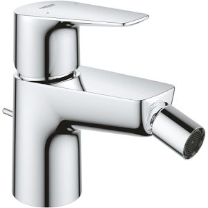 GROHE Bidet-Armatur StartEdge 23345001, verchromt, mit Ablaufgarnitur & Zugstange, aus Messing