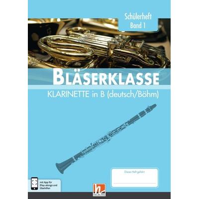 Leitfaden Bläserklasse. Schülerheft Band 1 - Klarinette, Set von Bernhard Sommer,Klaus Ernst,Jens Holzinger,Manuel Jandl,Dominik Scheider, Helbling