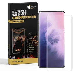 4x Panzerfolie für OnePlus 7T Pro FULL COVER Displayfolie Displayschutzfolie MATT