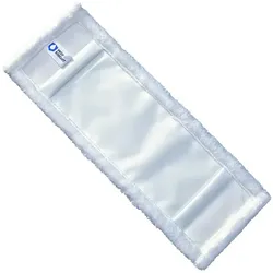 Wischmop MopKnight White Mikrofaser Mop weiß 40 cm geeignet für alle glatten Böden, hochwertige Mikrofaser