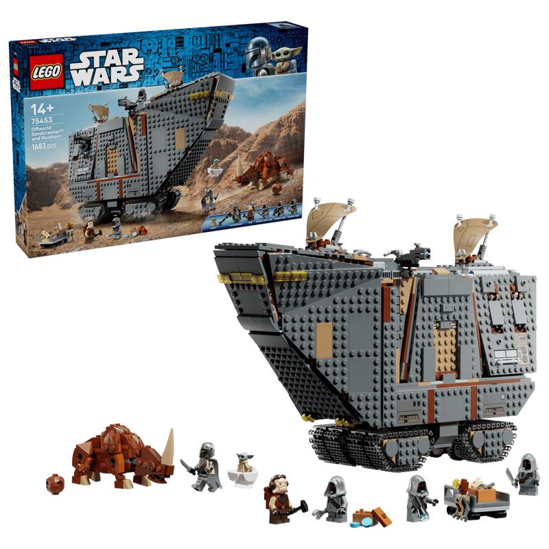 LEGO Star Wars 75453 Offworld Sandkrawler und Schlammhorn