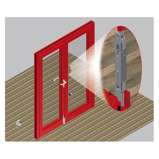 Magni Format 4016753125453 - Kantriegel 9220 Stulp 285 x 22 mm verz. (229402)