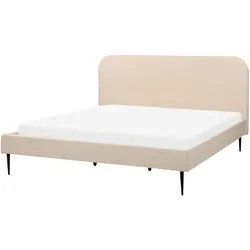 POLSTERBETT 180/200cm Helles Beige Flayat
