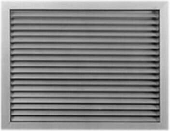 Hoesch Grille de ventilation / révision 42x32,5 cm, blanche (6683.310)