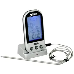 Technoline, Grillthermometer, Grill-Thermometer Alarm, Überw