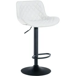 CLP Barhocker Minosa Kunstleder   Farbe: weiß, Material: Kunstleder