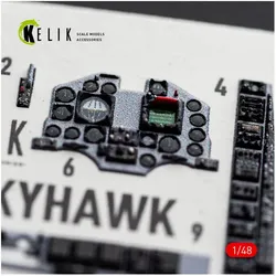 Kelik TA-4J SKYHAWK - interior 3D decals for Hasegawa