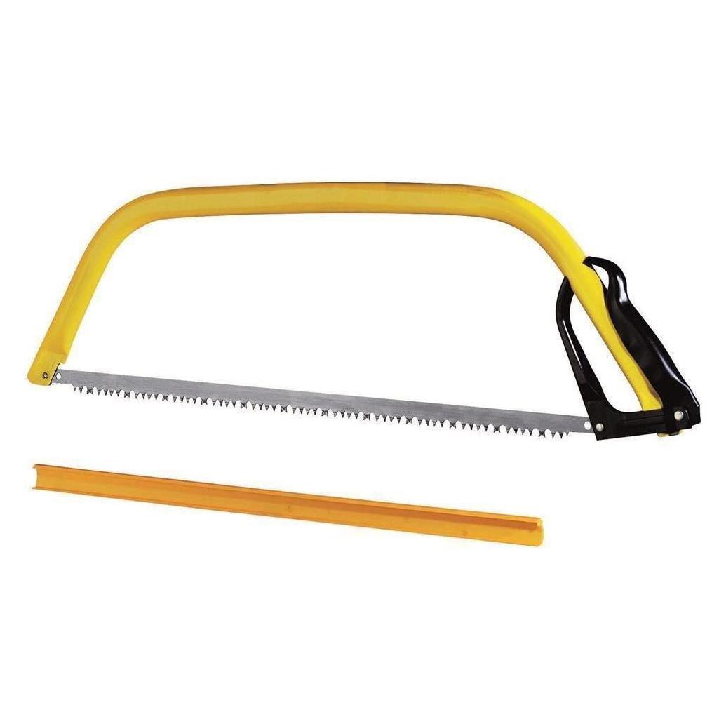 Stanley Bügelsäge Hobelzahnung (530 mm Länge, Hardpoint-Hobelzahnung, ergonomischer Spanngriff, Schw (1-15-379)