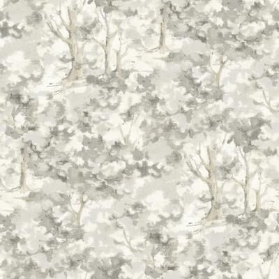 Chesapeake Thicket Charcoal Forest Wallpaper