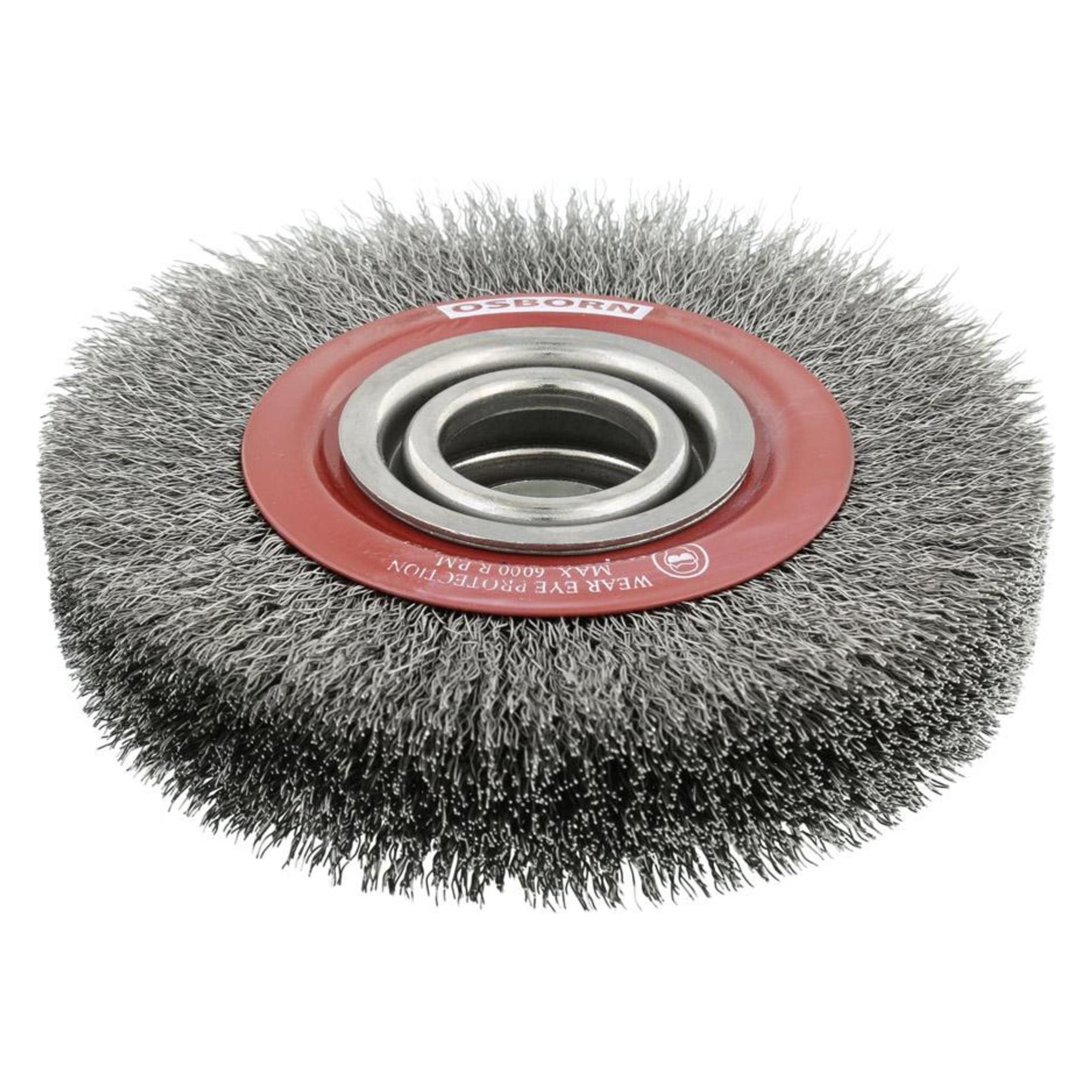 Magni Osborn 9902532162 Rundbürste gezopft aus Stahldraht, 125 x 22 mm (4013349322463)