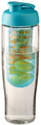 Borraccia sportiva R-PET 700ml con infusore e coperchio ermetico Personalizzate o neutre H2O Active