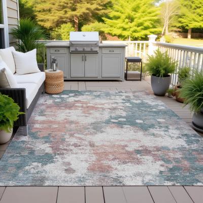 Addison Rugs Machine Washable Indoor/Outdoor Modern Puffy Chantille Rug