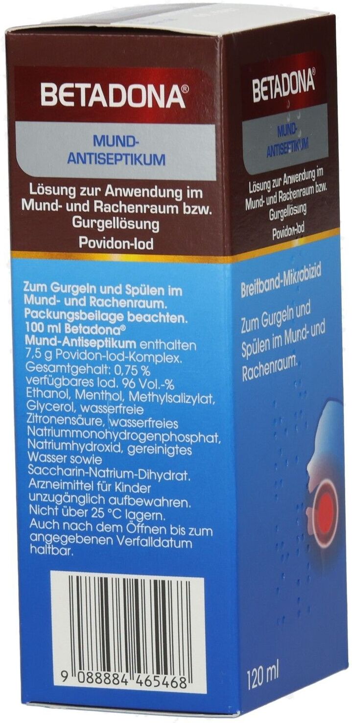 Betadona® Mund-Antiseptikum Lösung 120 ml 120 ml Lösung