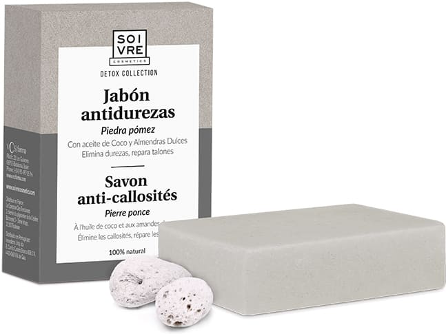 Soivre Cosmetics Anti-Cardure Soap with Pumice Stone 125 gr