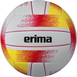 Erima Volleyball Allround, 7402302, Trainingsball, grün/gelb/weiß, 280 Gramm, Größe 5