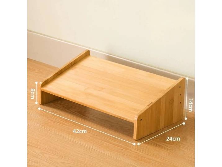 Sous le bureau Repose-pieds réglable Design ergonomique Repose-pieds surélevé portable Dispositif de repose-pieds simple et confortable