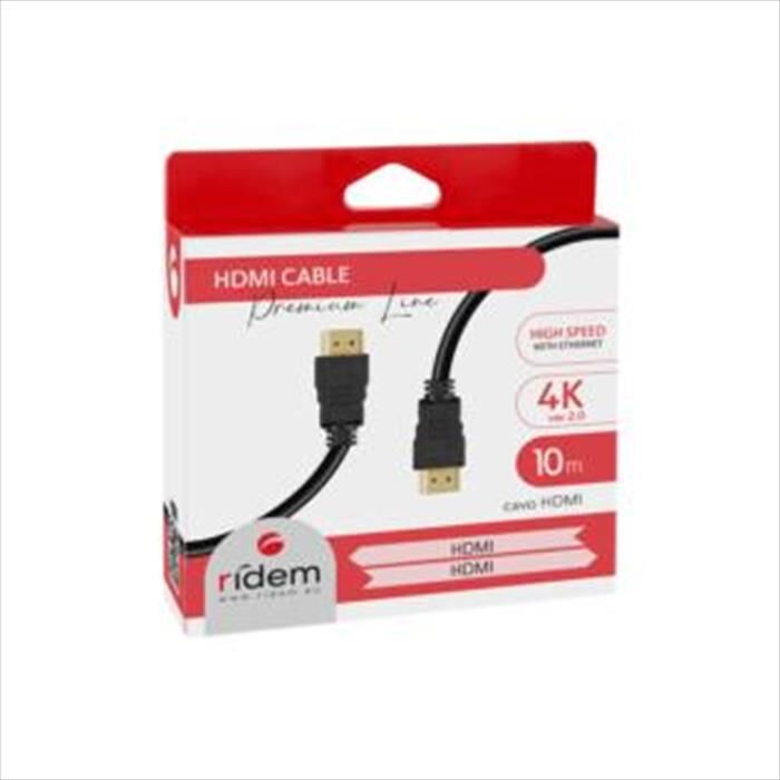 RIDEM Cavo Hdmi 4k Rdmcl710-nero