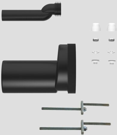 Eisenberg Sanit WC - Etagen set de connexion 5892500000 DN 90, espacés de 25 mm