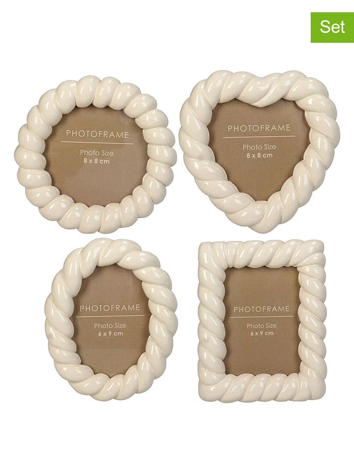 Kersten 4er-Set: Bilderrahmen in Creme - onesize