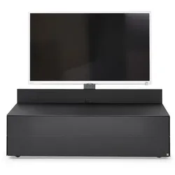 Musterring TV-Lowboard Media Smart Glas Schwarz