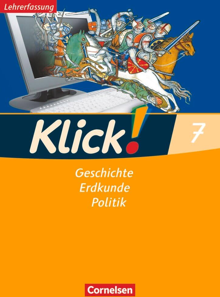 Christine Fink - Klick! Geschichte, Erdkunde, Politik NULL Westliche Bundesländer - Ausgabe ab 2007 7. Schuljahr NULL NULL Arbeitsheft - Lehrkräftefassung NULL - Preis vom 09.10.2026 07:28:09 h
