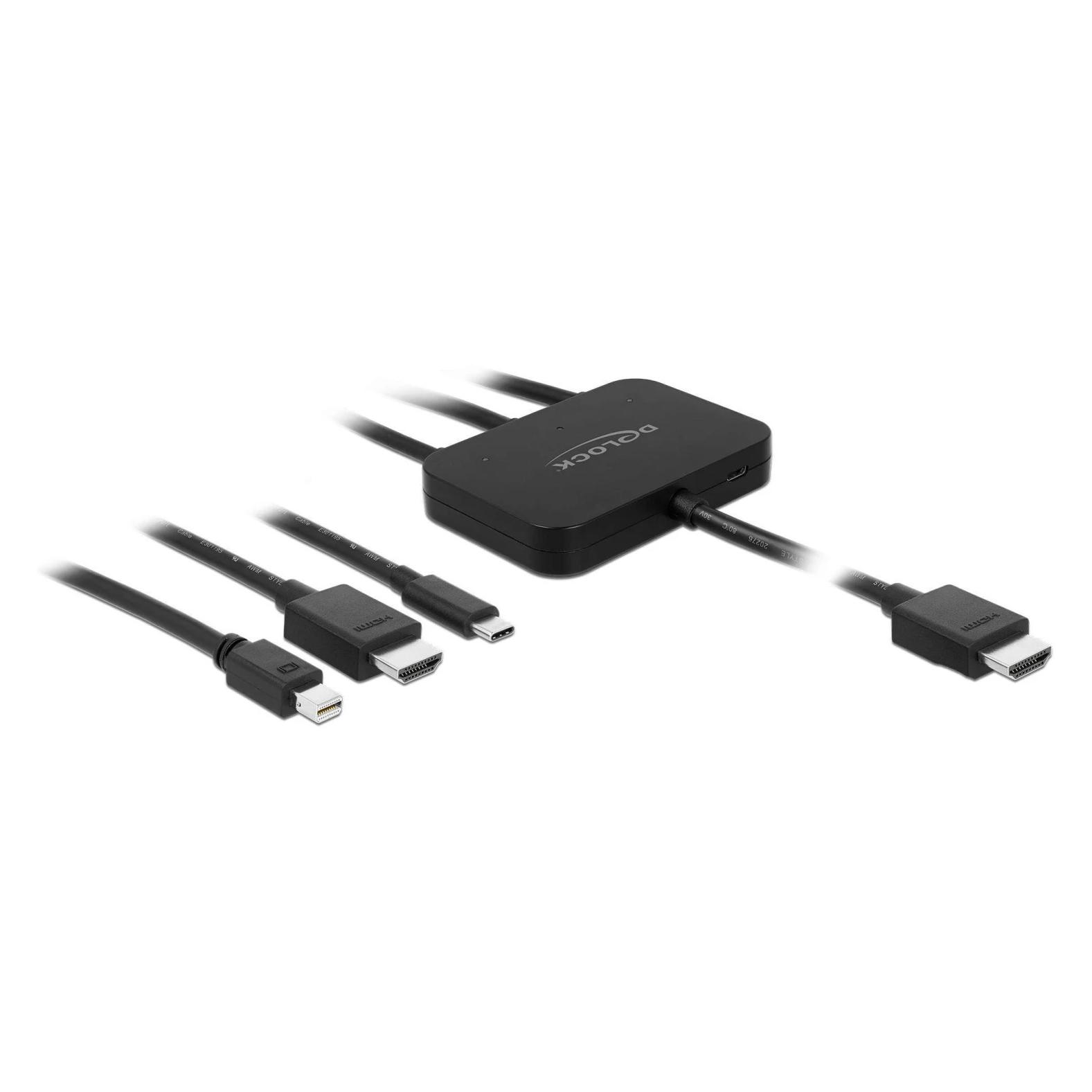 Delock Adapter 85830 USB-C, HDMI oder Mini-DP zu HDMI (HDMI, HDMI) (85830)