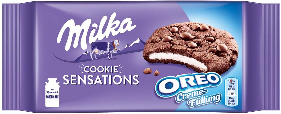 Milka Cookie Sensations Oreo 156 gram - 156 g